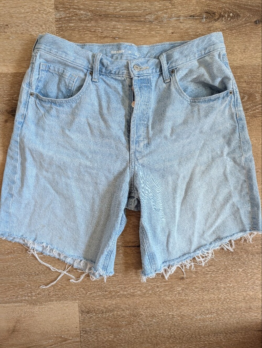 Old Navy Light Blue Baggy Denim Shorts